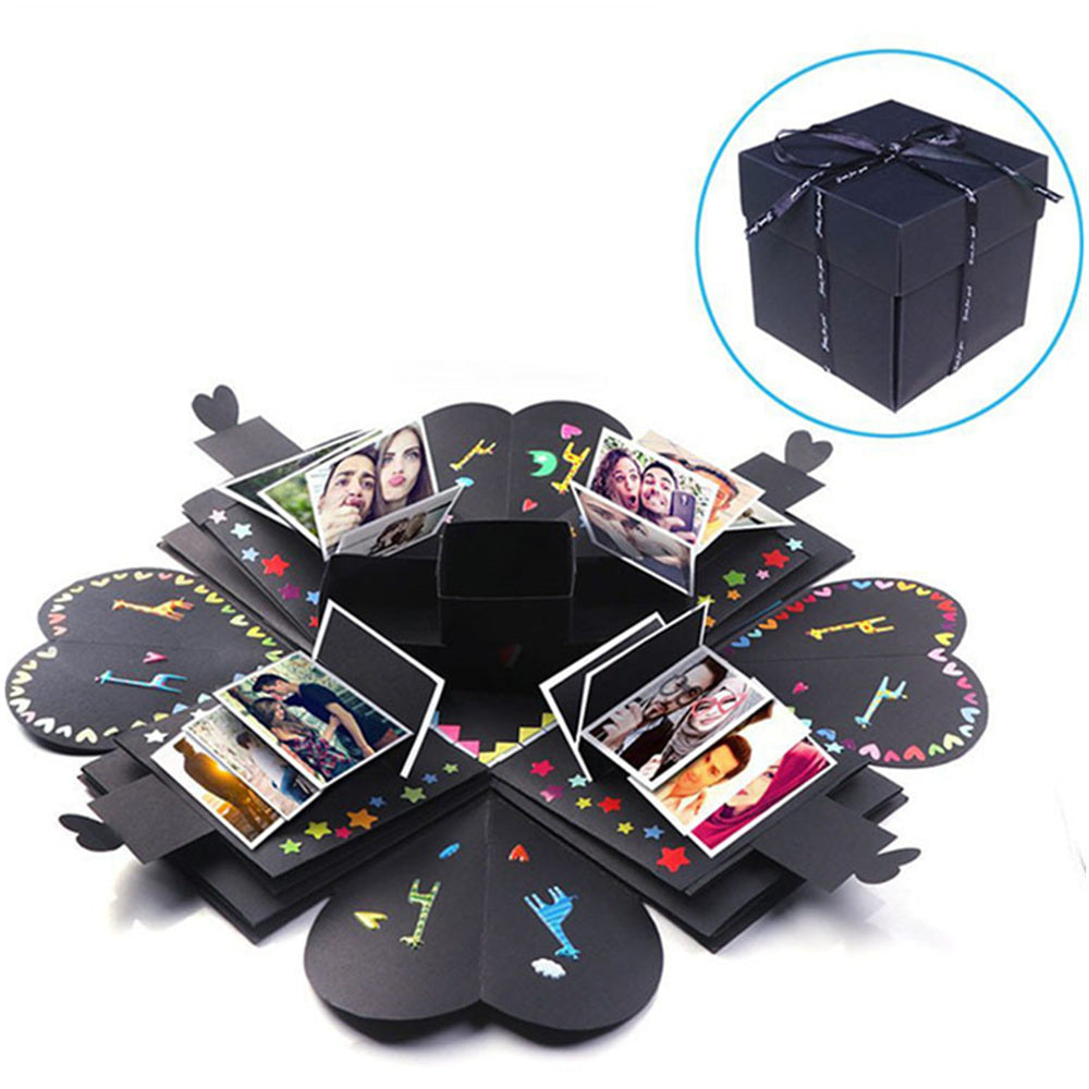 Diy Creative Photo Box Cube Multi-layer Explosion Box